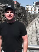 Dr. Twichell conducting fieldwork in Mexico City, Mexico